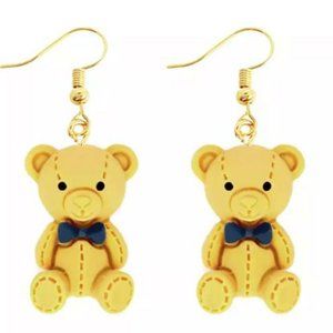 Korean Style Earrings "Teddy bear" 🧸🧸